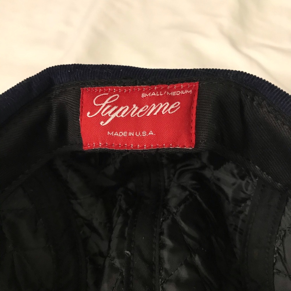 NWOT Supreme Lions Trail 5 Panel Camp Hat AW 2013 - Picture 6 of 7
